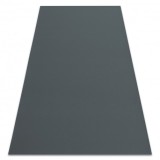Covor anti-alunecare RUMBA 1720 o singură culoare grafit, 70x200 cm