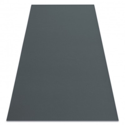Covor anti-alunecare RUMBA 1720 o singură culoare grafit, 130x200 cm foto