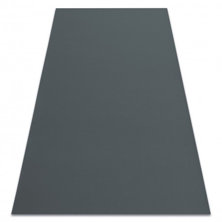 Covor anti-alunecare RUMBA 1720 o singură culoare grafit, 130x200 cm