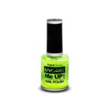 Lac de unghii cu sclipici, stralucitor in lumina UV, Glitter Me Up! UV, A41 Mint Green, Paint Glow