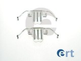 Set accesorii placute frana Bmw Seria 1 E81 06-12, Seria 3 E90 04-12, Seria 5 E60 01-10, Seria 5 Touring E61 04-10, X1 E84 09-15, montare Fata, ERT