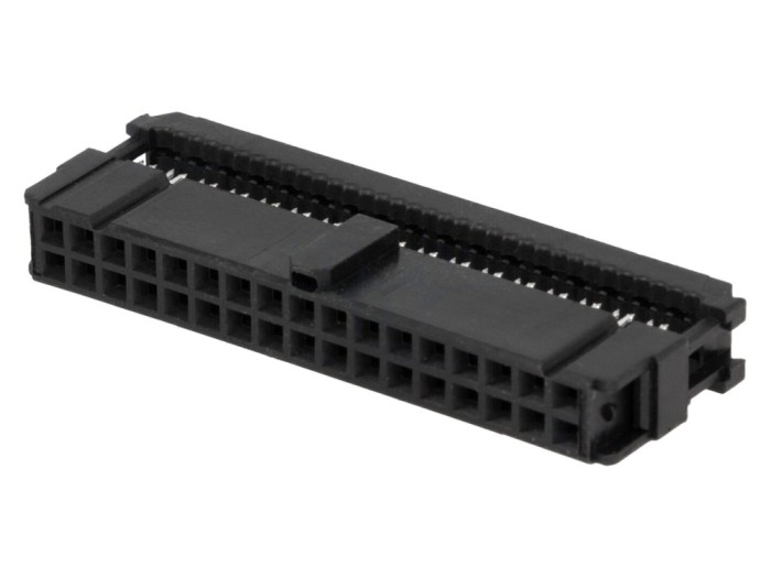 Conector IDC Mamă 34 PIN Aurit