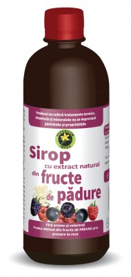 Sirop fructe padure 500ml foto