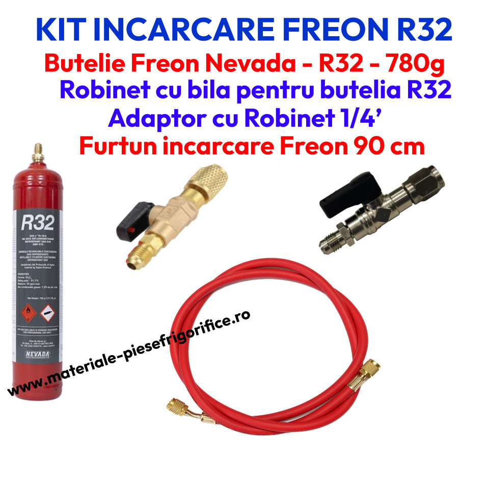 Kit Complet Incarcare Freon R32 pentru aparatele de Aer Conditionat |  arhiva Okazii.ro
