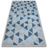 Covor Nordic Canvas gri G4575, 80x150 cm, Dreptunghi, Polipropilena