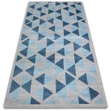 Covor Nordic Canvas gri G4575, 80x150 cm, Dreptunghi, Polipropilena