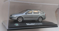 Macheta Skoda Octavia 2 Break (grey stone) - Abrex 1/43 Combi foto