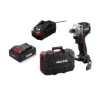 Set Masina de insurubat de impact PARKSIDE PERFORMANCE PDSSAP 20-Li D3, 1/4", 20V, cu acumulator PAPS 204 B1 20V / 4Ah si Incarcator
