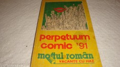 Almanah Urzica 1991 - Perpetuum comic