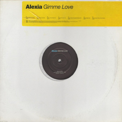 Vinil 2XLP Alexia &amp;lrm;&amp;ndash; Gimme Love 2 &amp;times; 12&amp;quot;, 33 ⅓ RPM, Promo (VG++) foto
