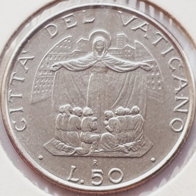 3173 Vatican 50 lire 1987 Ioannes Paulus II (Refuge of Sinners) km 201 foto