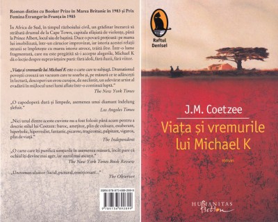 VIAȚA ȘI VREMURILE LUI MICHAEL K. &amp;ndash; roman foto