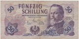AUSTRIA 50 SHILLING 1962 UZATA