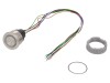 Comutator Capacitiv SCHURTER CPS SPST IP67 Rotund &Oslash;22mm LED RGB Cabluri