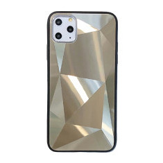 Huse telefon cu textura diamant Iphone 12 Mini , Auriu