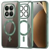 Husa premium Xiaomi Redmi Note 15 Pro+ 5G Asteroid GSM Luxury Crystal MagSafe, verde deschis