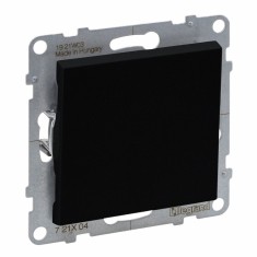 Intrerupator simplu Legrand Suno negru 721401