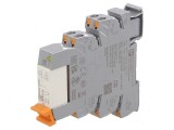 Releu cu dublă acțiune 230VAC 6A/250VAC 6A/30VDC