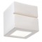 Lampă De Perete Leo Alb Ceramică 1 Bec Pătrat Modern De Interior
