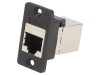 Adaptor SLIM Cat 6 Ecranat 8p8c 29mm Plastic