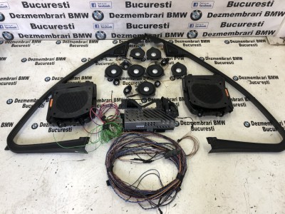 Sistem audio Top Hifi Logic 7 complet BMW F10 F11 F01 F30 foto