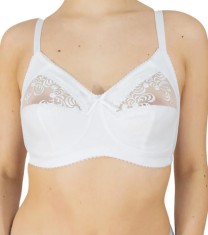 Sutien Clasic Fără Armături S115 - Alb - 75C