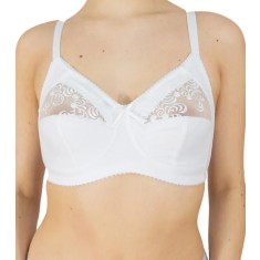 Sutien Clasic Fără Armături S115 - Alb - 105D