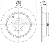 Disc frana SKODA CITIGO (NF1) (2011 - 2019) KRIEGER 0950004126
