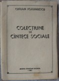 CIPRIAN PORUMBESCU: COLECTIUNE DE CANTECE SOCIALE (PARTITURI+TEXTE/SUCEAVA 1990)