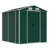 Cumpara ieftin Sopron de gradina verde, 191x215x198 cm, otel galvanizat