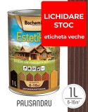 Cumpara ieftin Lazura lemn BOCHEMIT ESTETIK CLASIC 1L PALISANDRU, protectie UV