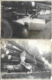 A3700N Accident cu Dacia 1300, 1979, Oravița, lot de 2 fotografii mari