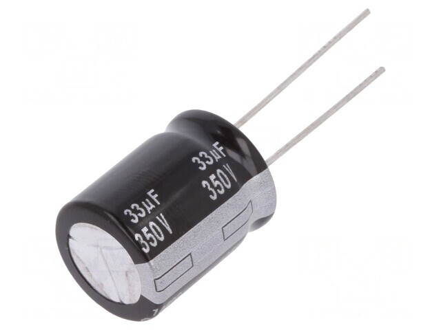 Condensator Electrolitic THT 33uF 350V 16x20mm 5000h