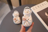 Sandale ivoire pentru fetite - Papusica (Marime Disponibila: Marimea 21)