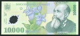 q698 Bancnota 10000 LEI 2000 POLIMER semnatura GHIZARI UNC NECIRCULATA