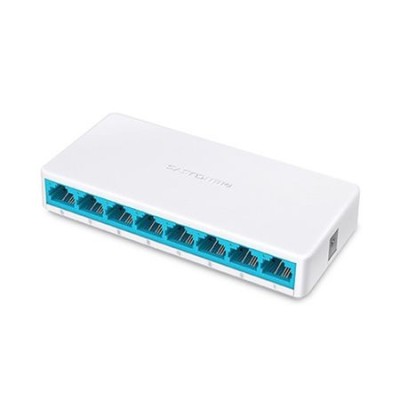 SWITCH 8 PORTURI 10/100MBPS MS108 MERCUSYS - KOM-MS108 foto