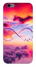 Husa Silicon Soft Upzz Print Compatibila Cu iPhone 6 Plus/ iPhone 6s Plus Model Infinity foto