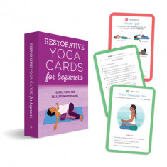 Restorative Yoga Cards for Beginners: Gentle Poses for Relaxation and Healing