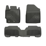 Covorase Auto Tip Tavita Frogum Dedicate Toyota Yaris II 2005-2013 - Margini Inaltate 4cm, Material TPE Durabil, Impermeabile, Set 4 Bucati
