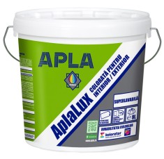 APLALUX VOPSEA LAVABILĂ COLORATĂ PENTRU INTERIOR/EXTERIOR Pastel 9 litri Light Grey