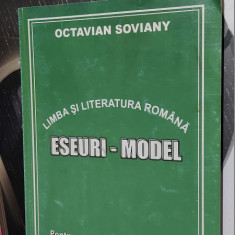 LIMBA SI LITERATURA ROMANA ESEURI MODEL PENTRU EXAMENUL DE BACALAUREAT SOVIANY