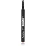 Flormar Brow Micro Filler Pen creion pentru sprancene culoare 001 Light Brown 1.1 ml