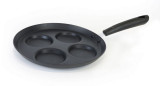 Tigaie non-stick pentru oua sau clatite americane, 24x4 cm, Quttin