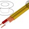 Cablu microfon galben 2x0,25mm2 OFC