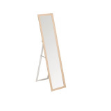Oglinda de Podea Bej cu Suport din lemn 36 cm x 156 cm