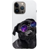 Husa compatibila cu Apple iPhone 14 Plus model Happy Dogo, Silicon, TPU, Viceversa, Transparent, Carcasa