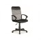 Scaun birou SL Q702, mecanism de balans, tapiterie mesh, roti pivotante, cu brate, 80 kg, Gri/Negru