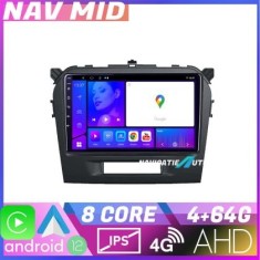 Navigatie Suzuki Grand Vitara 2016 KIT 2265 EDOTEC-LITE Android Ecran 720P Octa Core 4 64 Carplay CarStore Technology