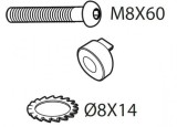 Suruburi de fixare pentru kiturile Menabo Delta Fix Point