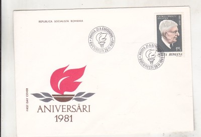 bnk fil FDC - Aniversari 1981 foto